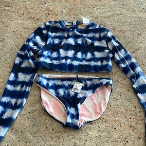 Shade critters two piece bathing suit size 12 Girls